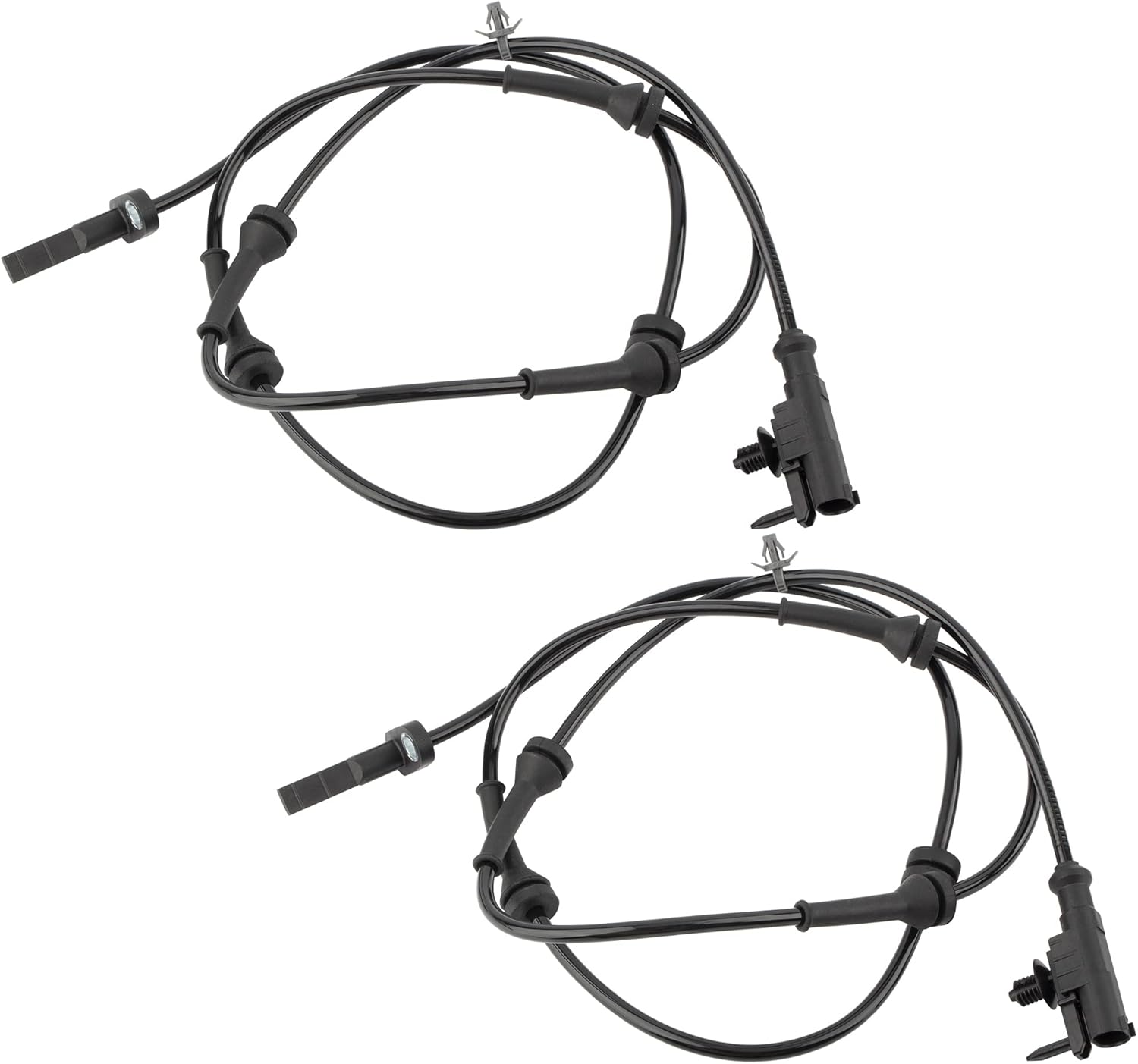 BOXI 2pcs Front Left and Right ABS Wheel Speed Sensor Fit for Infiniti G25 2011-2012 / G35 2007-2008 / G37 2008-2013 / for Nissan 370Z 2009 2010 2011 2012 2013 2014 2016 | Replace 479101NF0B ALS1653