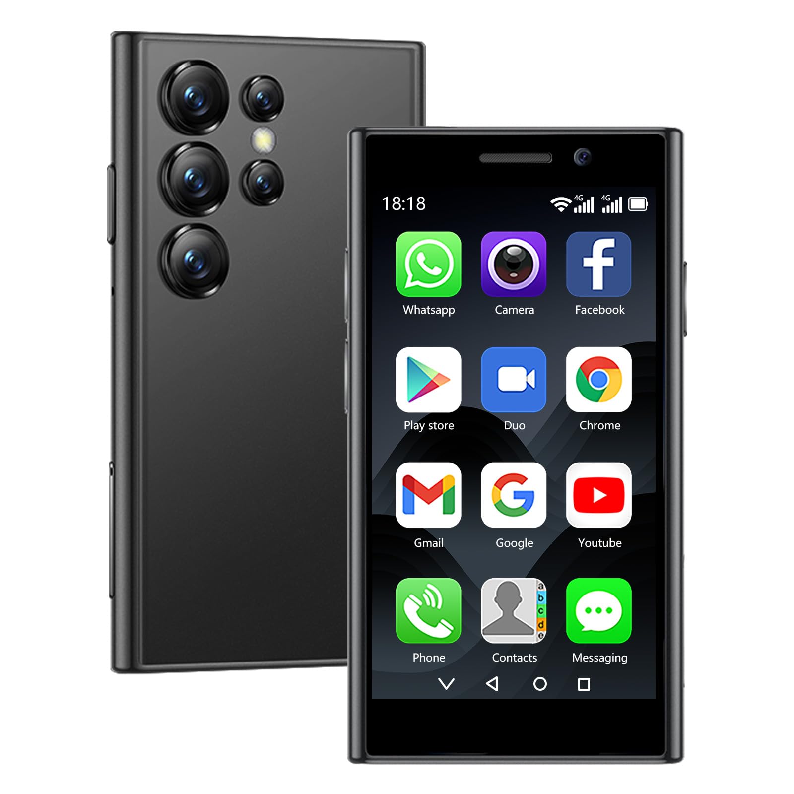 BLKE Mini Phone 4G Smartphone Unlocked 3.0