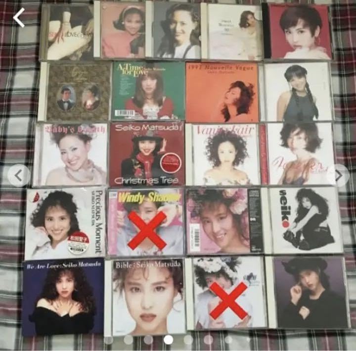 松田聖子 CD・LP ・ツアーパンフセット 松田聖子 CD・LP・ツアーパンフ
