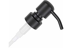 ALTGLAS Black Soap Pump 'Zagreb' for Liquid Hand Soap Dispenser