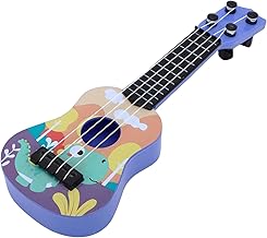 SUNGOOYUE Ukulélé pour Tout-Petits, Instrument de Musique en Plastique pour Enfants, Guitare, Jouet Musical éducatif pour Garçons et Filles de 3 Ans et Plus, Anniversaire (Green)