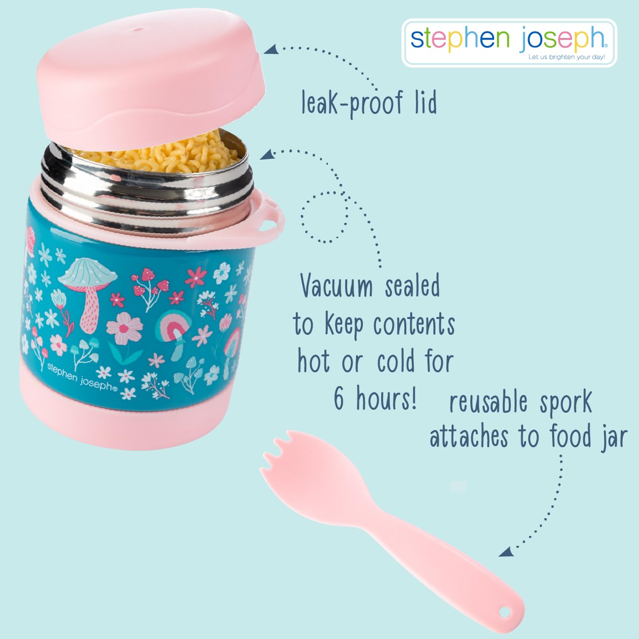 YOSA ファインハーブ 10袋セット Amazon.com: Stephen Joseph, 10oz Vacuum Sealed Insulated Food Jar