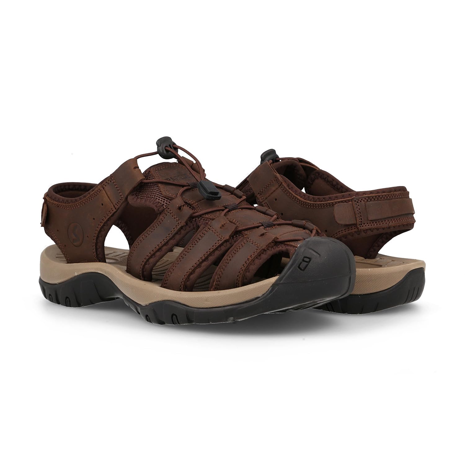 Paredes - Sandalias outdoor hombre Ayuelas marrón oscuro