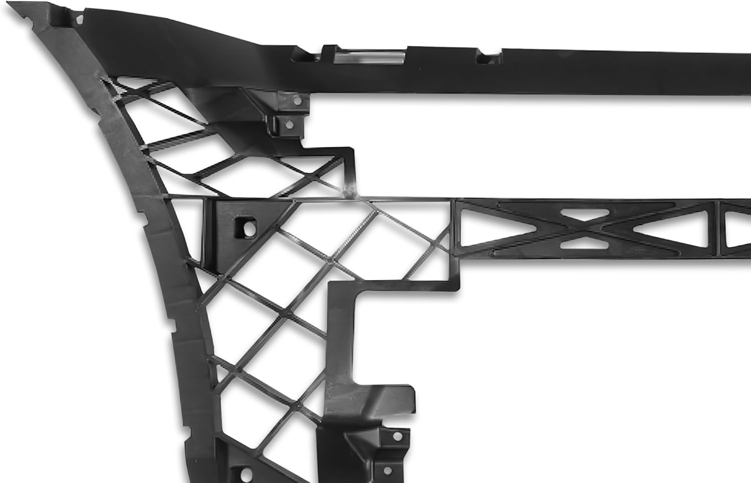 KOZAK Bracket For Front Side Step Panel Left Driver Side Compatible with Peterbilt 579 2022+ Includes Logo, License Plate Frame, Windshield Wipers, and Vest