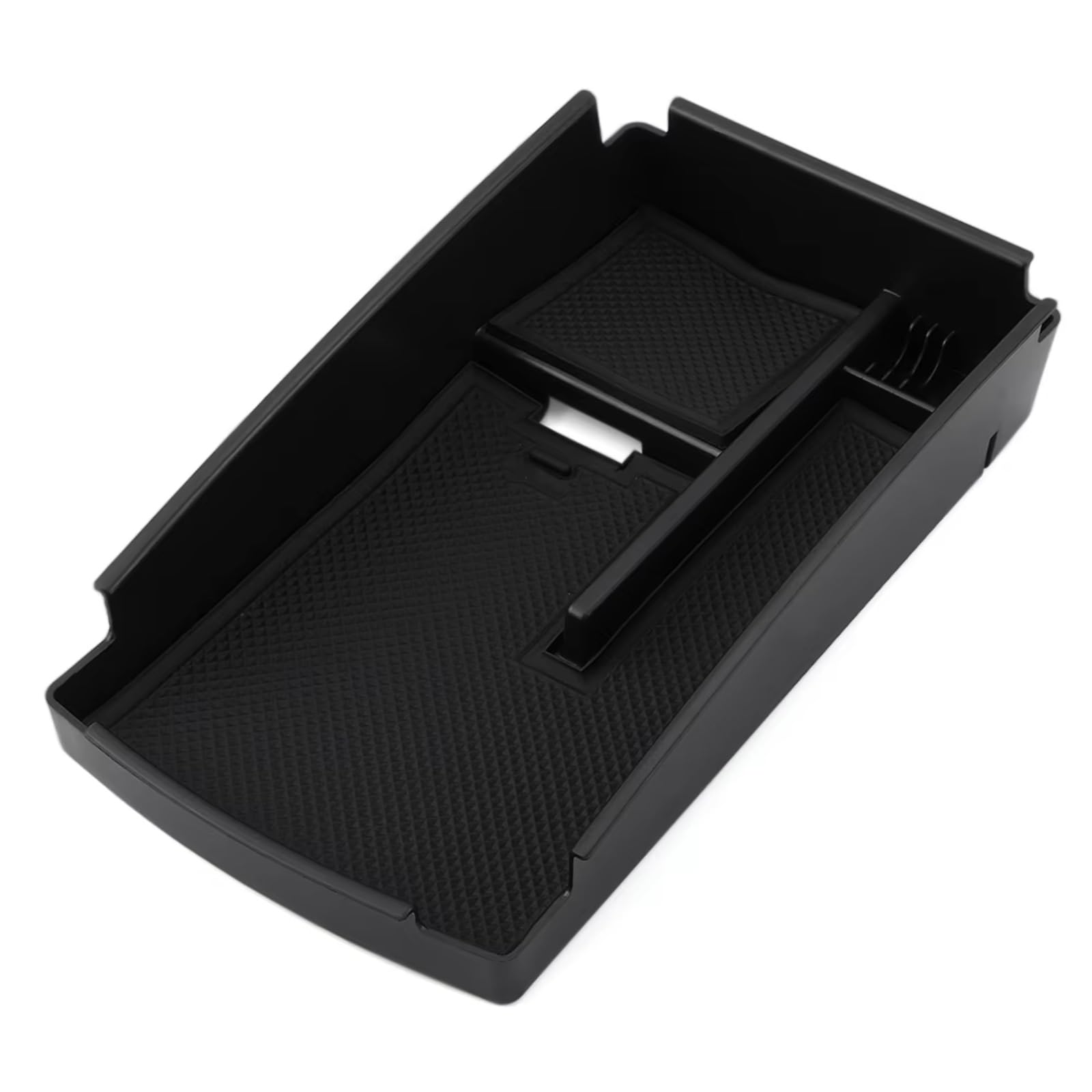 YBVFCDE Armrest Organizer Tray Compatible With VW For CC Car Glove Armrest Box Secondary Storage Auto Replace Accessories