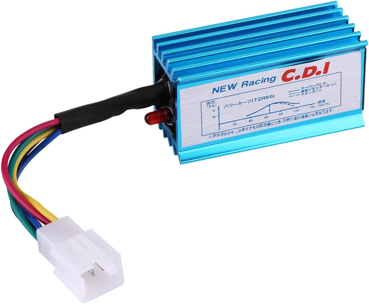 DIMU Ignition Coil, Racing CDI, 5 Pin Racing Performance CDI for Motorcycle Dirtbike Performance Parts Scooter ATV