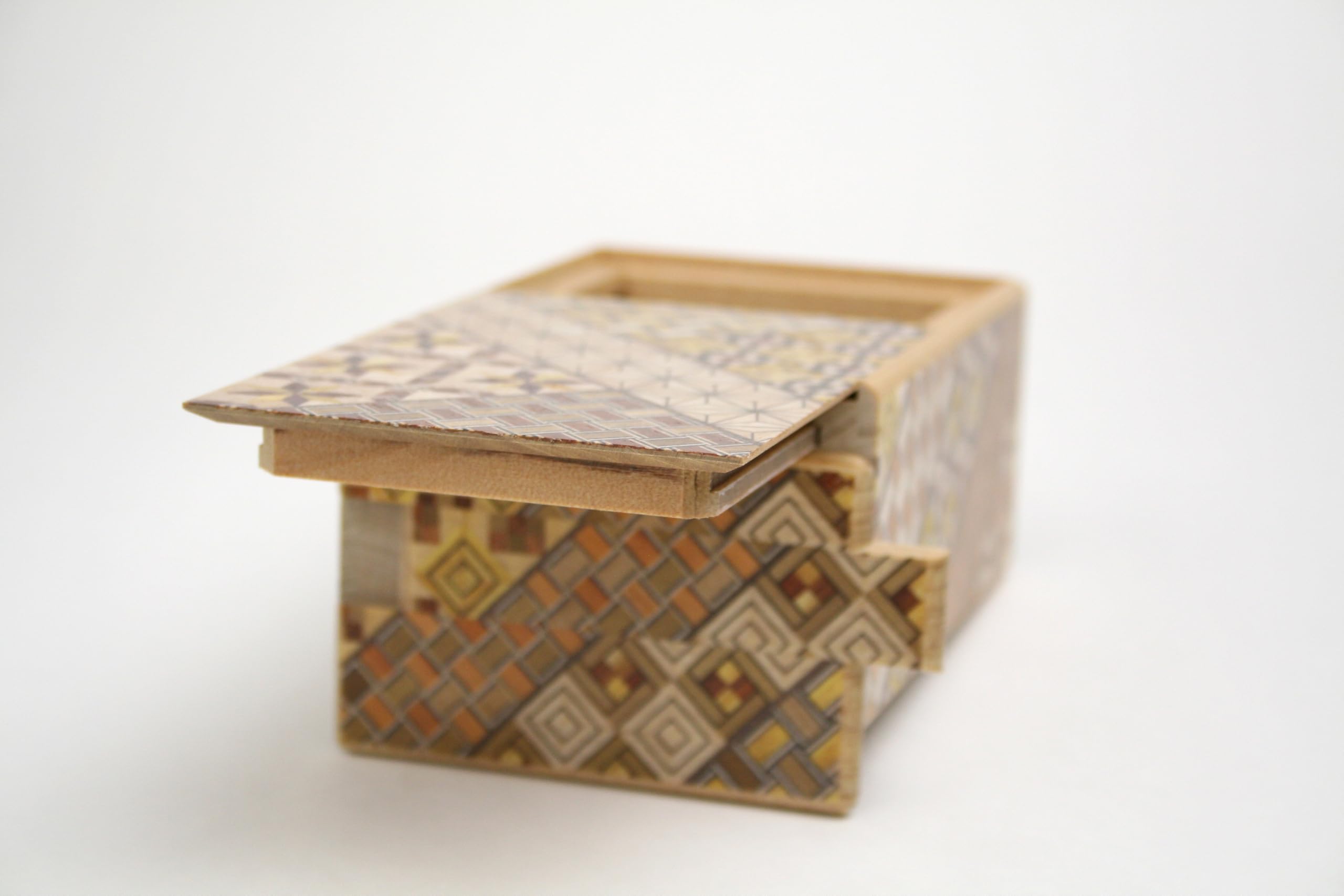 Amazon | 箱根寄木細工 秘密箱7回仕掛け Japanese puzzle box 7steps