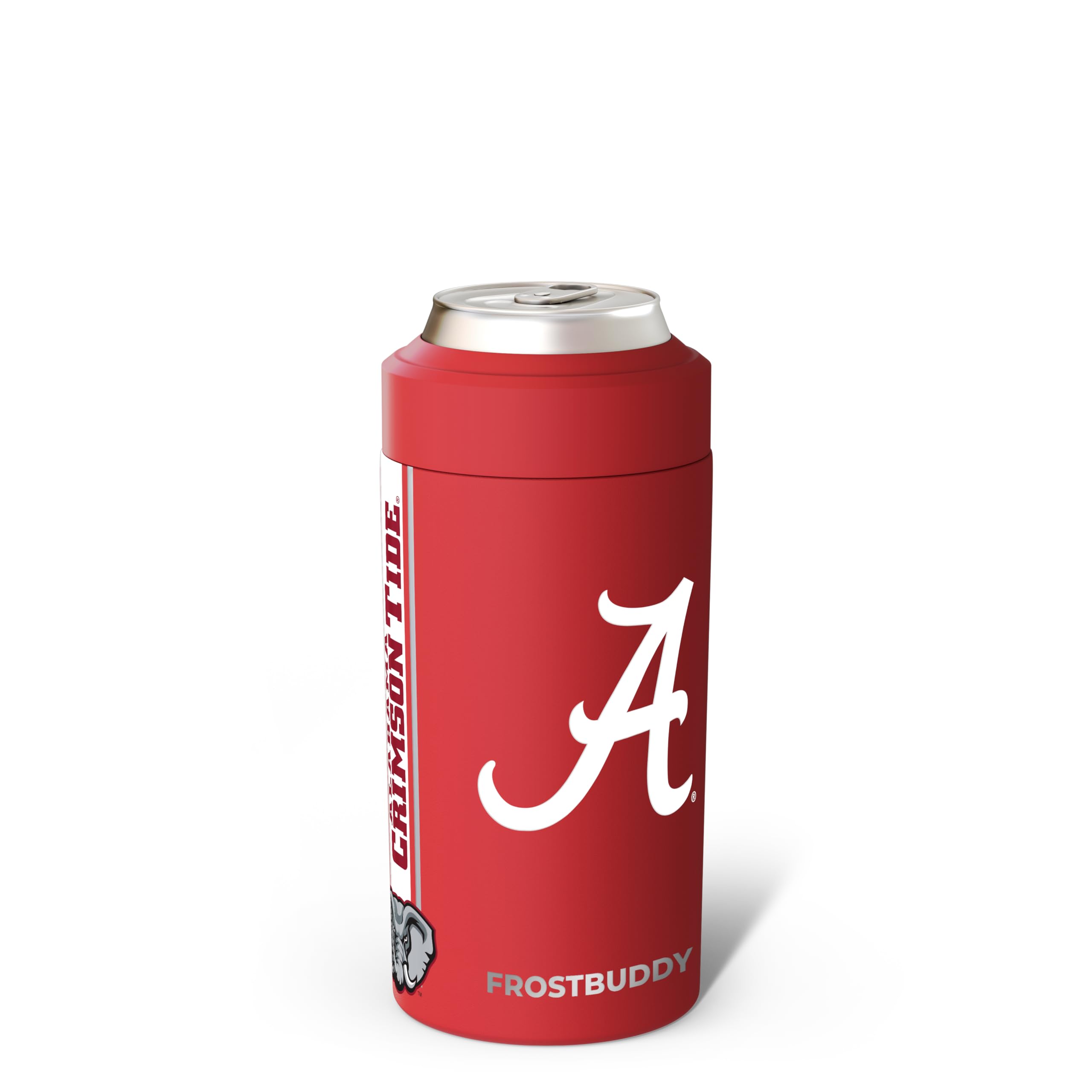 Frost Buddy Universal Can Cooler &amp; Bottle Holder (Alabama Stripe)
