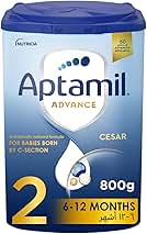 Advance Cesar 2 Follow-On Formula Milk From 6-12 Months, For C-Section Born Babies, Easy To Use Pack, 800g