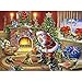Produktbild Bimkole DIY 5D Diamond Painting Zubehör Weihnachtsmann Weihnachtsbaum Diamant Malerei Kit Voll Runde Bohrer Malen nach Zahlen Malerei Stickerei Kreuzstich Diamond Dekoration (30x40 cm)
