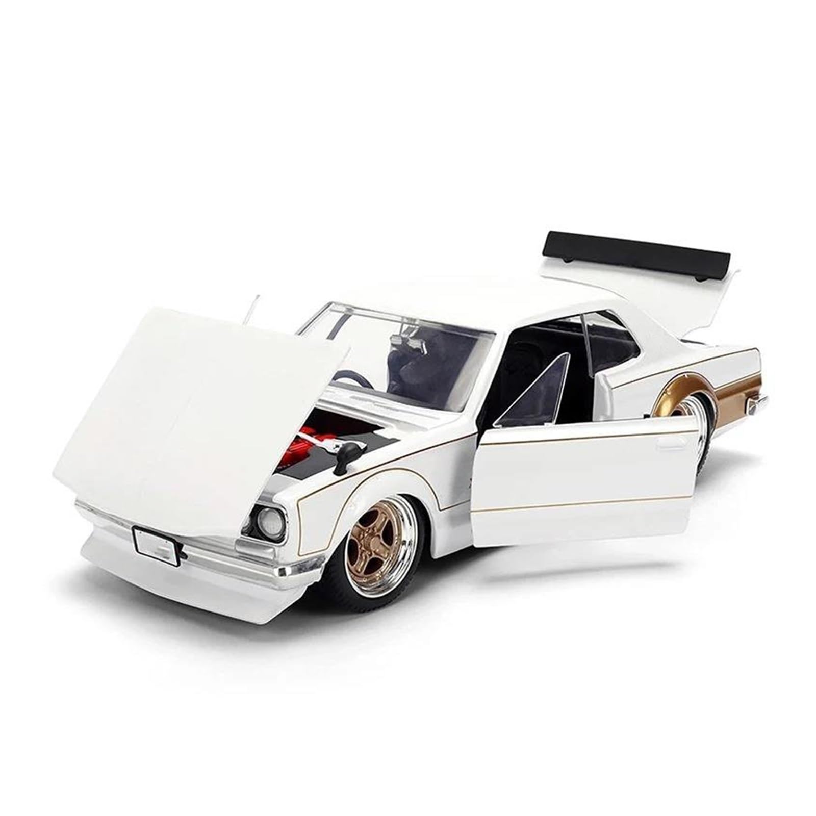 ONAIC Maßstabsmodelle Für Skyline 2000 Für GTR 1971 Modellauto Sammlerauto | 1:24 Sammlermodell Aus Metall
