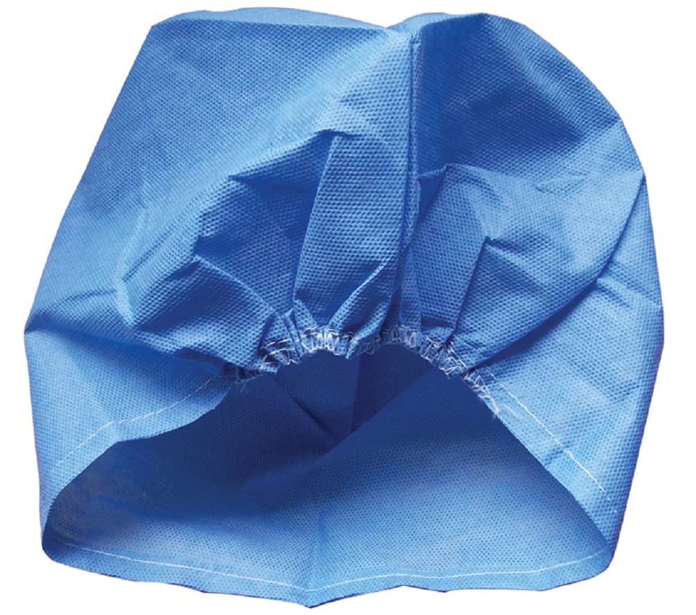 Gima - Gorro Quirúrgico, Gorro SMS, con Elástico, Transpirable e Impermeable, Ligero, 1000 uds en 10 bolsas de 100 cada una