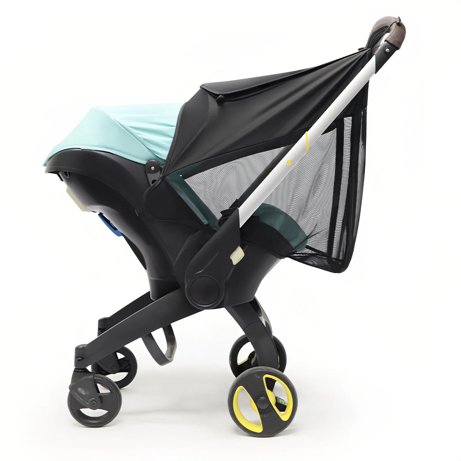 Sunshade Extension - Fits Doona Car Seat & Stroller, Easy Install Summer Baby Accessory | Compatible with Carseat | Car Seat Cover Attachment for Sun Protection