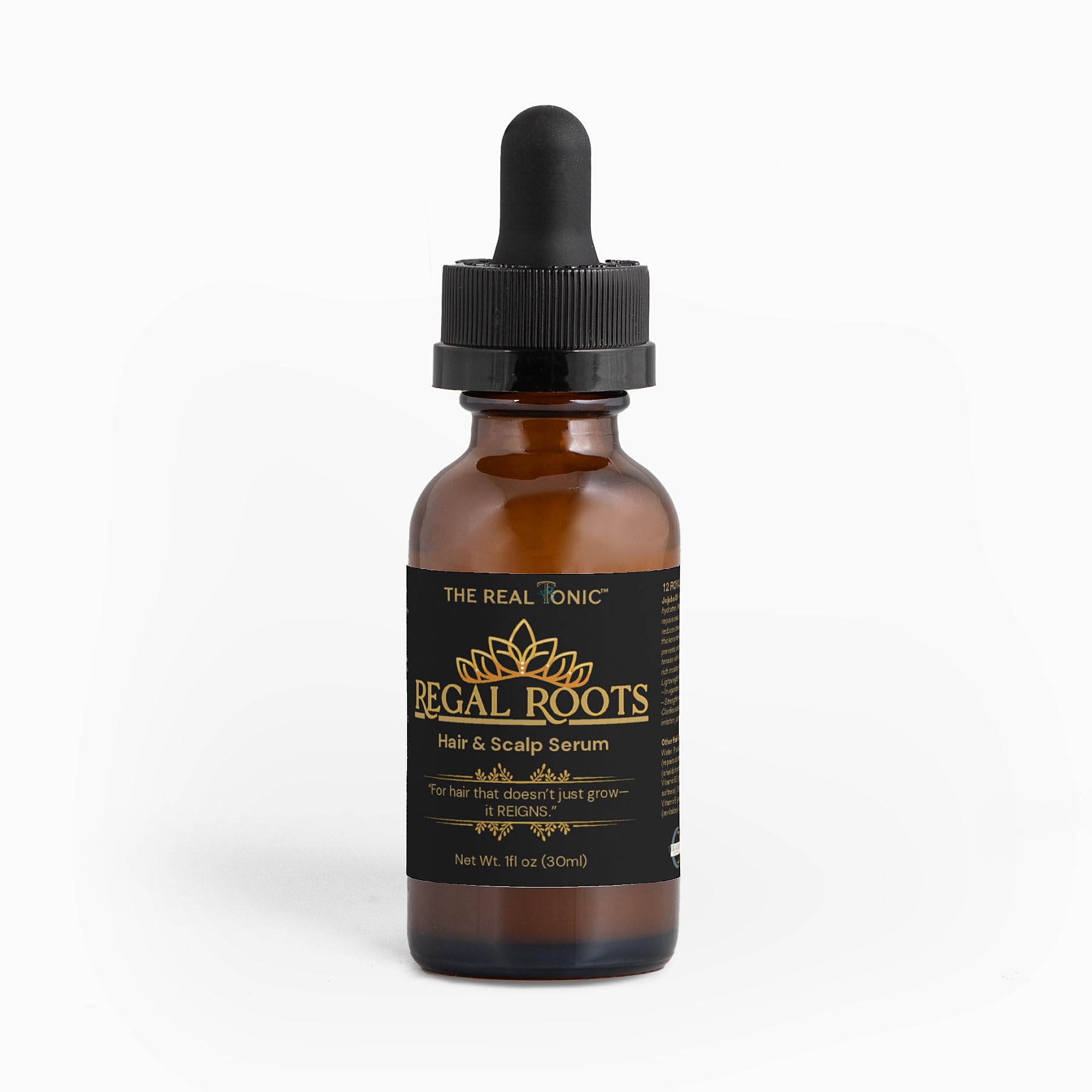 Regal Roots Healthy Scalp Hair Growth Serum, 1 fl oz (30ml), Enhanced with Liposomal Technology