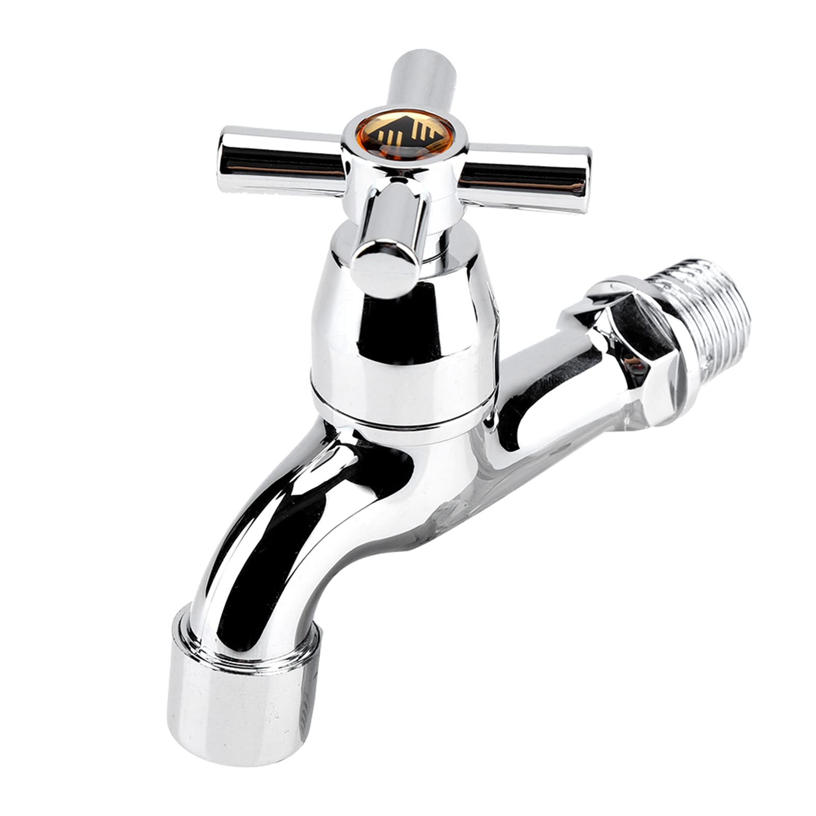 Washing Machine Faucet Single Cold Water Tap Washing Machine Faucet Sink ABS Plastic Basin Water Tap for Laundry