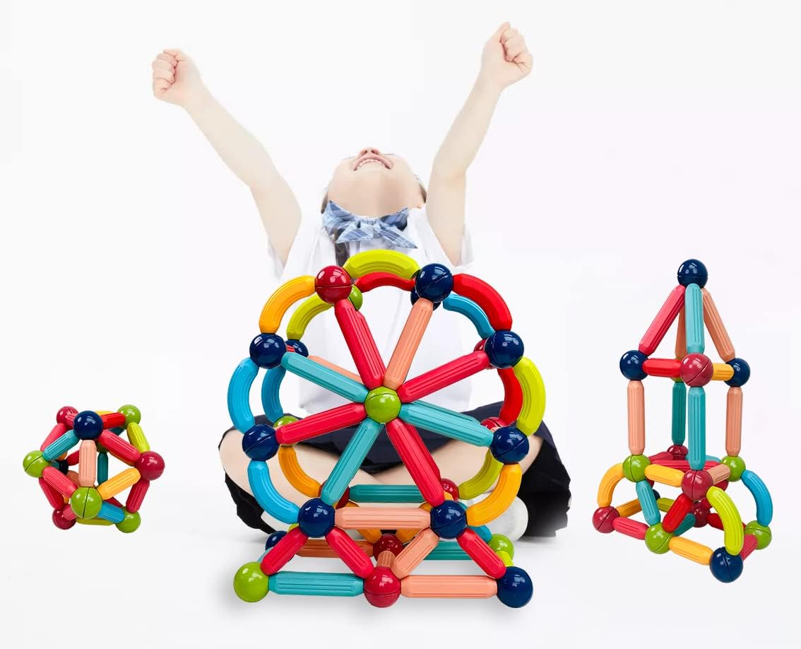 Building Sticks and Balls Blocks Toy, Bar, Stem