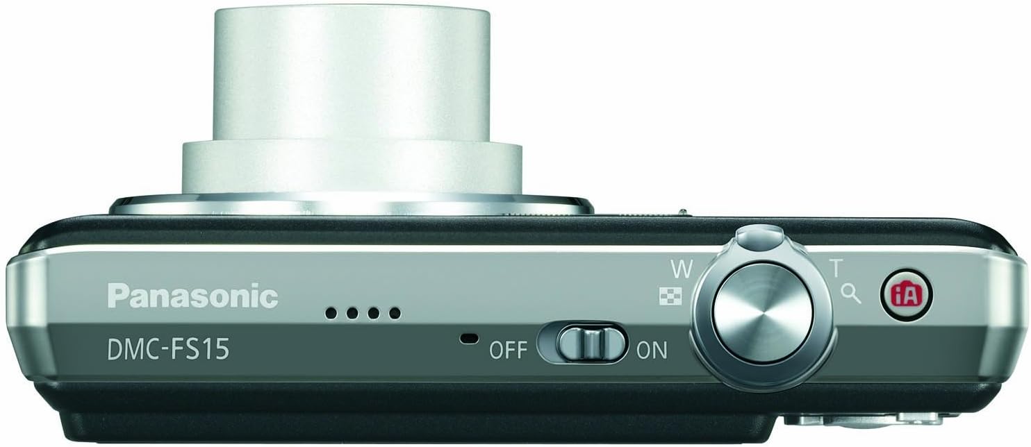 Panasonic Lumix DMC-FS15 12MP Digital Camera with 5x MEGA Optical Image Stabilized Zoom and 2.7 inch LCD (Black) image 4
