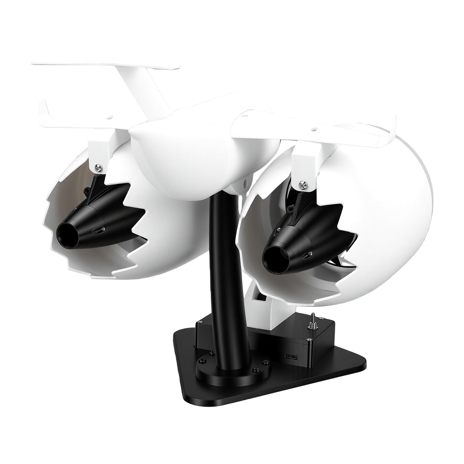 Silnik Turboodrzutowy z Diodami LED, Projekt Drukowany w 3D