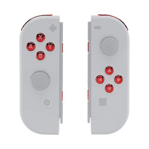 Miniatura 7 de eXtremeRate - Juego completo de botones de repuesto para llave de dirección SR SL L R ZR ZL, con herramientas para Nintendo Switch Joy-Con JoyCon,