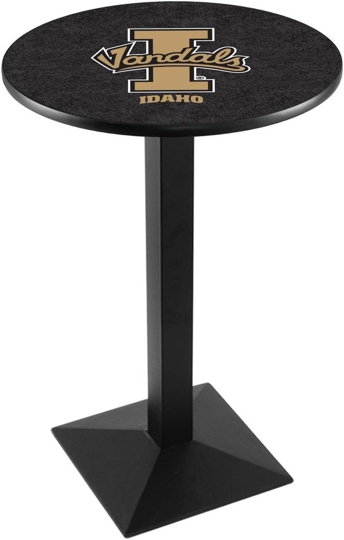 HBS L217-42" Black Wrinkle Idaho Pub Table by Holland Bar Stool Co.