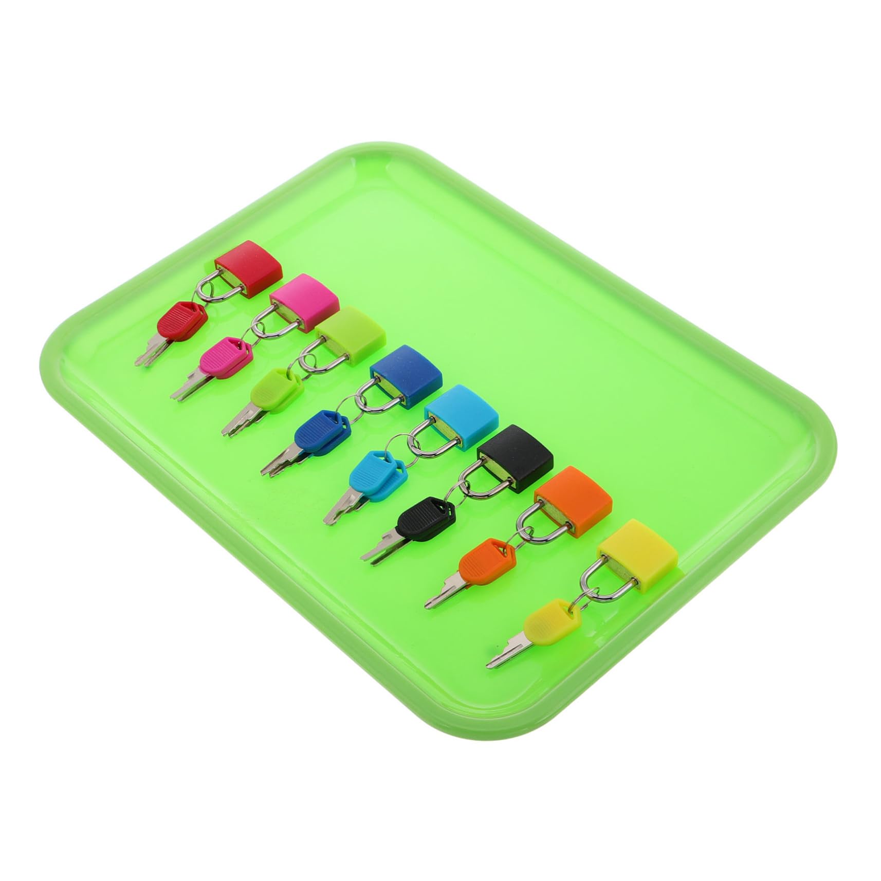 Juguetes Cerradura y Llave para Niños, Decoracion Colegio Montessori | Juego Educativo Preescolar, Reconocimiento de Colores, Plástico y Metal, 1 Set, para Homeschool y Niños