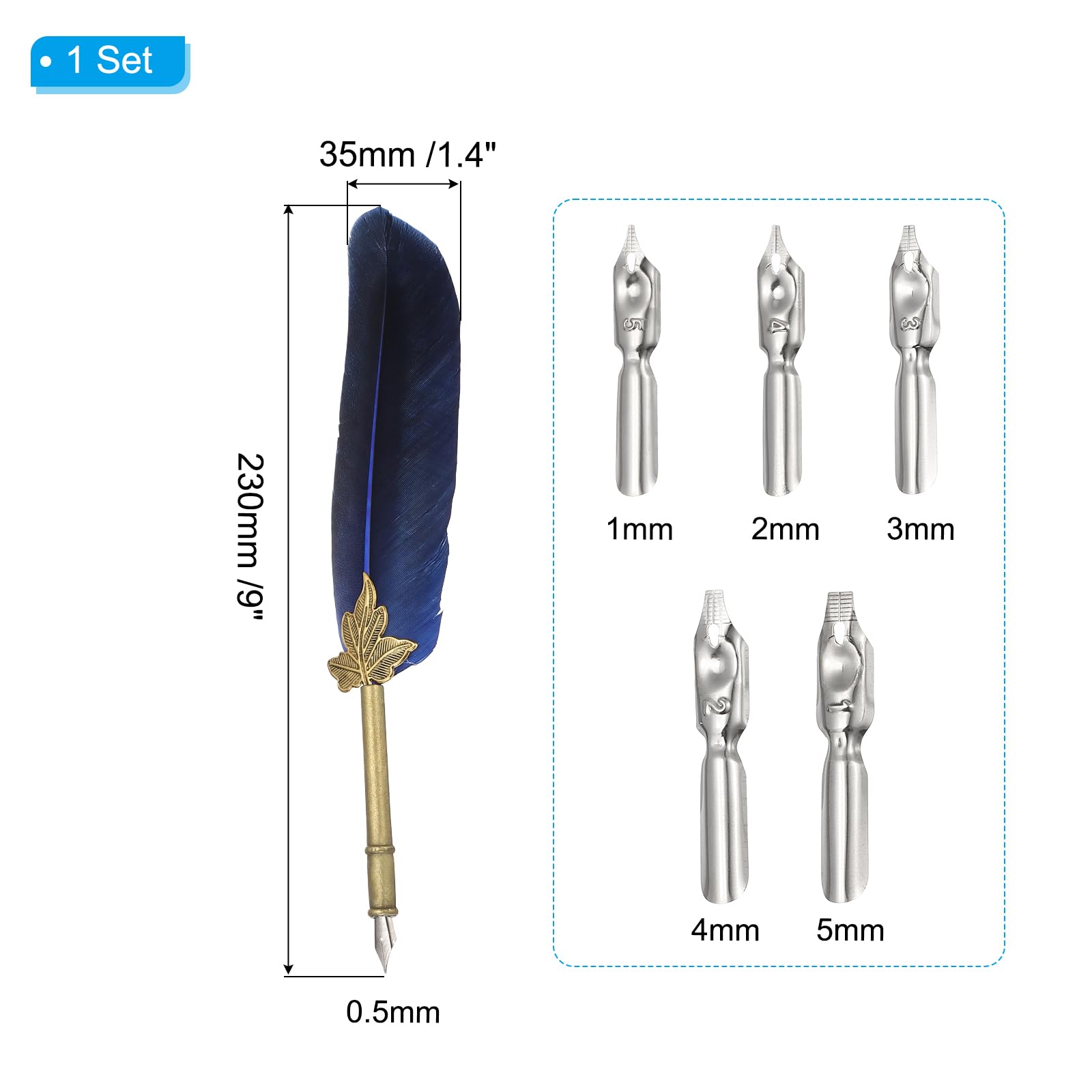 PATIKIL Feather Pen - Image 2