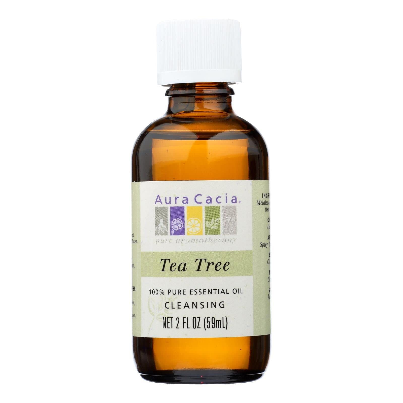 Aura Cacia 100% Pure Essential Oil Tea Tree Cleansing - 2 Oz8