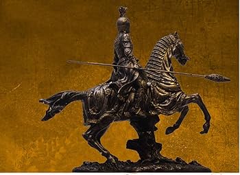 Amazon.co.jp: 古代ギリシャの騎士像、中世の戦士の鎧モデルレトロな