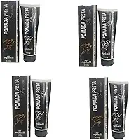 Gel Massageador POMADA PRETA PREMIUM Apinil Bisnasga 150g Kit 4 Unidades