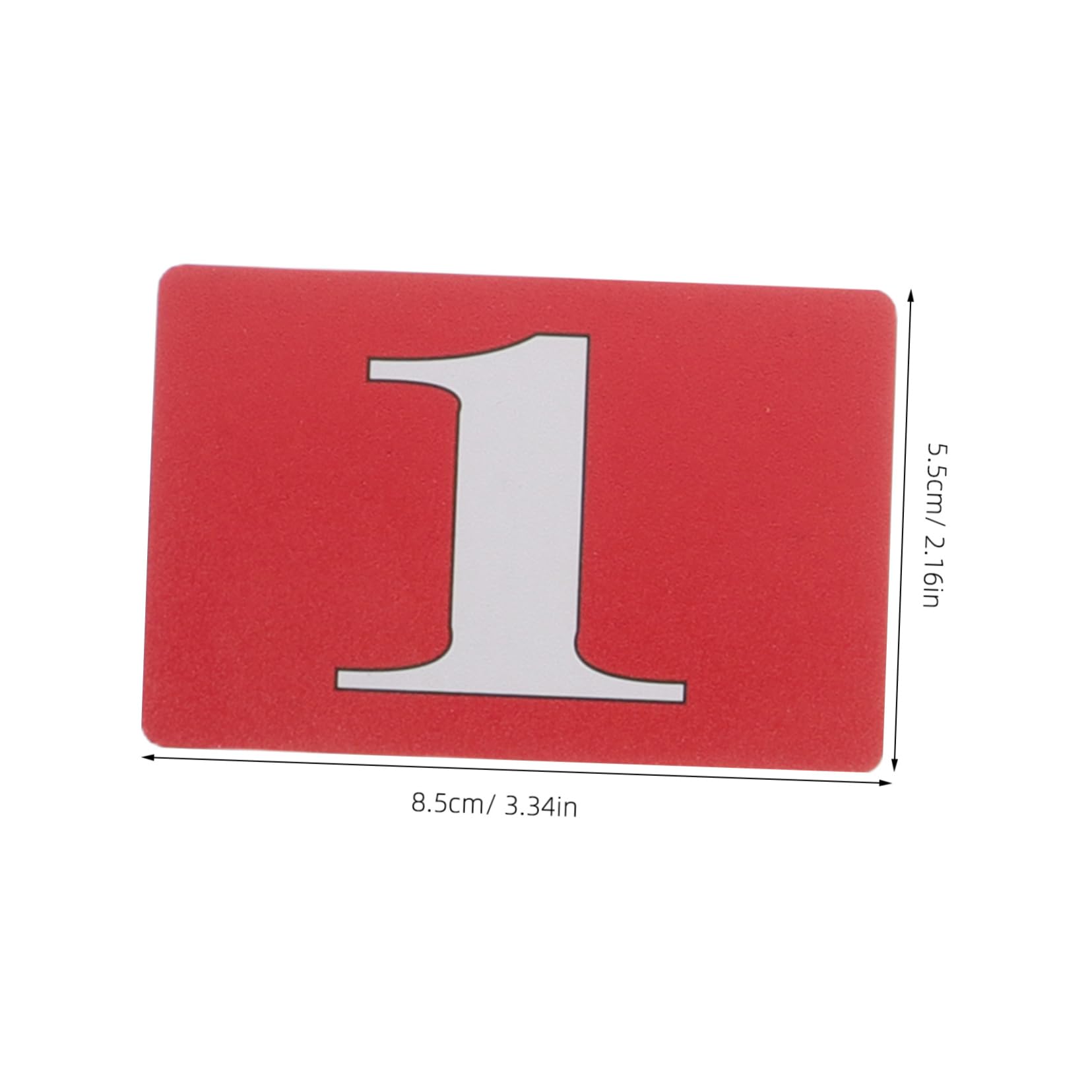 CIYODO Scorekeeping Plaque Poker Chips 40 Pcs Plastic Math Counters Engaging Visuals for Boys and Girls Learning