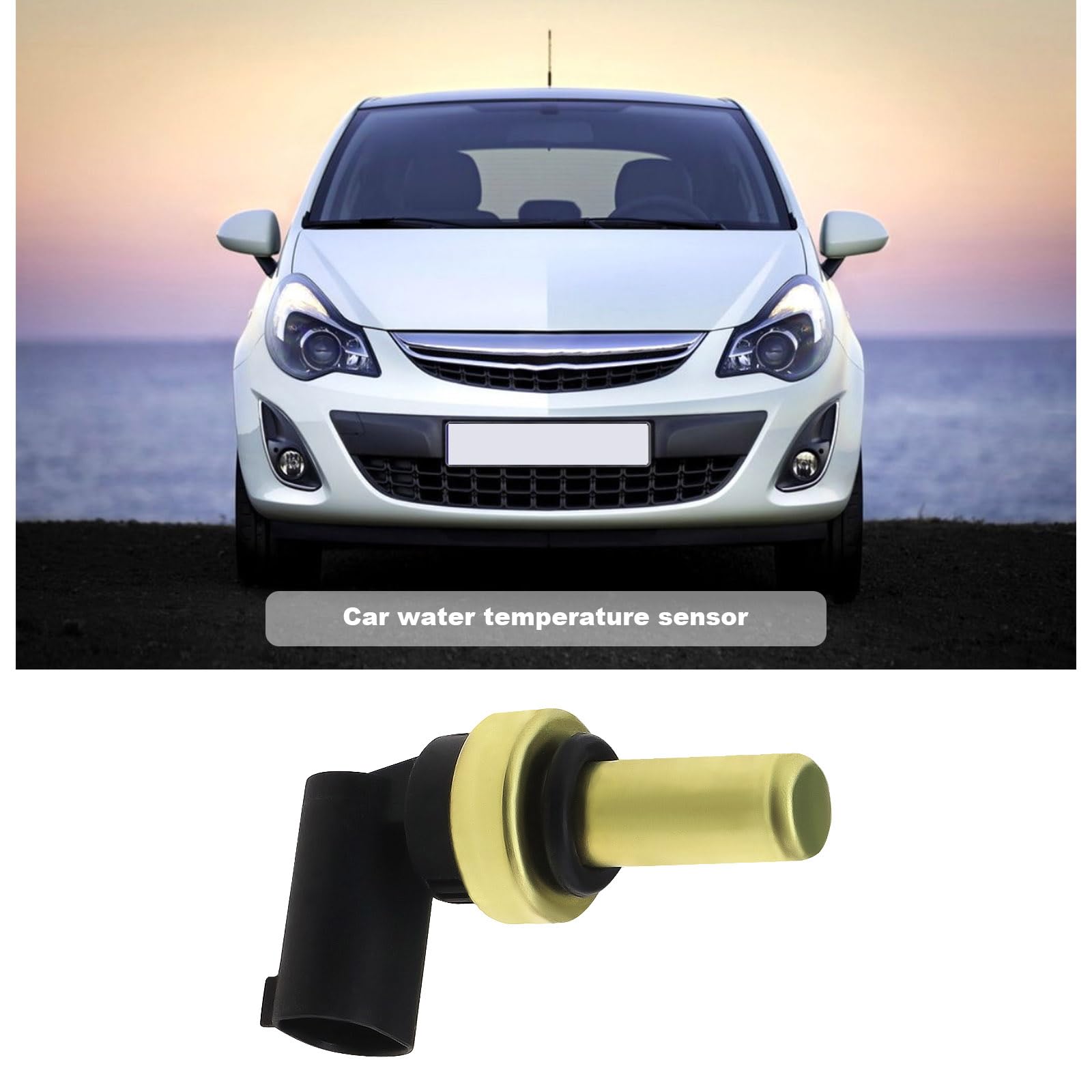 SG Store Czujnik temperatury płynu chłodzącego silnika z uszczelką 55591401 55353807 1338370 55591002 kompatybilny z Opel Cascada Astra H J Corsa D E Insignia A
