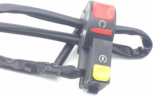 Miniatura 2 de XKH - Interruptor de arranque universal para motocicleta de 7/8 pulgadas, 0.866 in, compatible con ATV Scooter Dirt BikeHonda Suzuki Yamaha Kawasaki