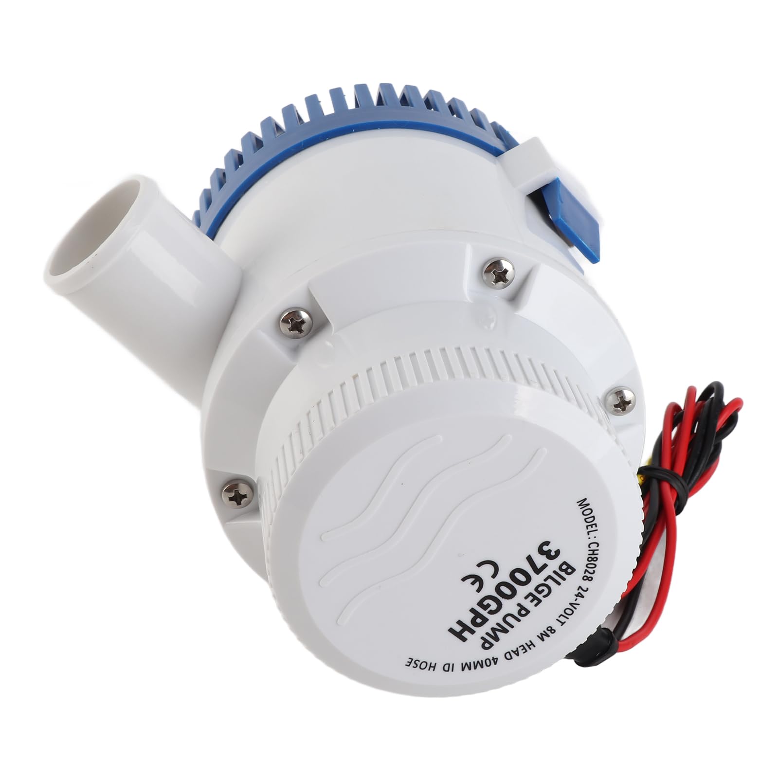 Pompa di Sentina 24 V 3700 GPH - Pompa di Sentina Elettrica per Impianti Idraulici Marini con Prevenzione del Surriscaldamento, Bassa rumorosità e Prestazioni Efficienti per Barche e -