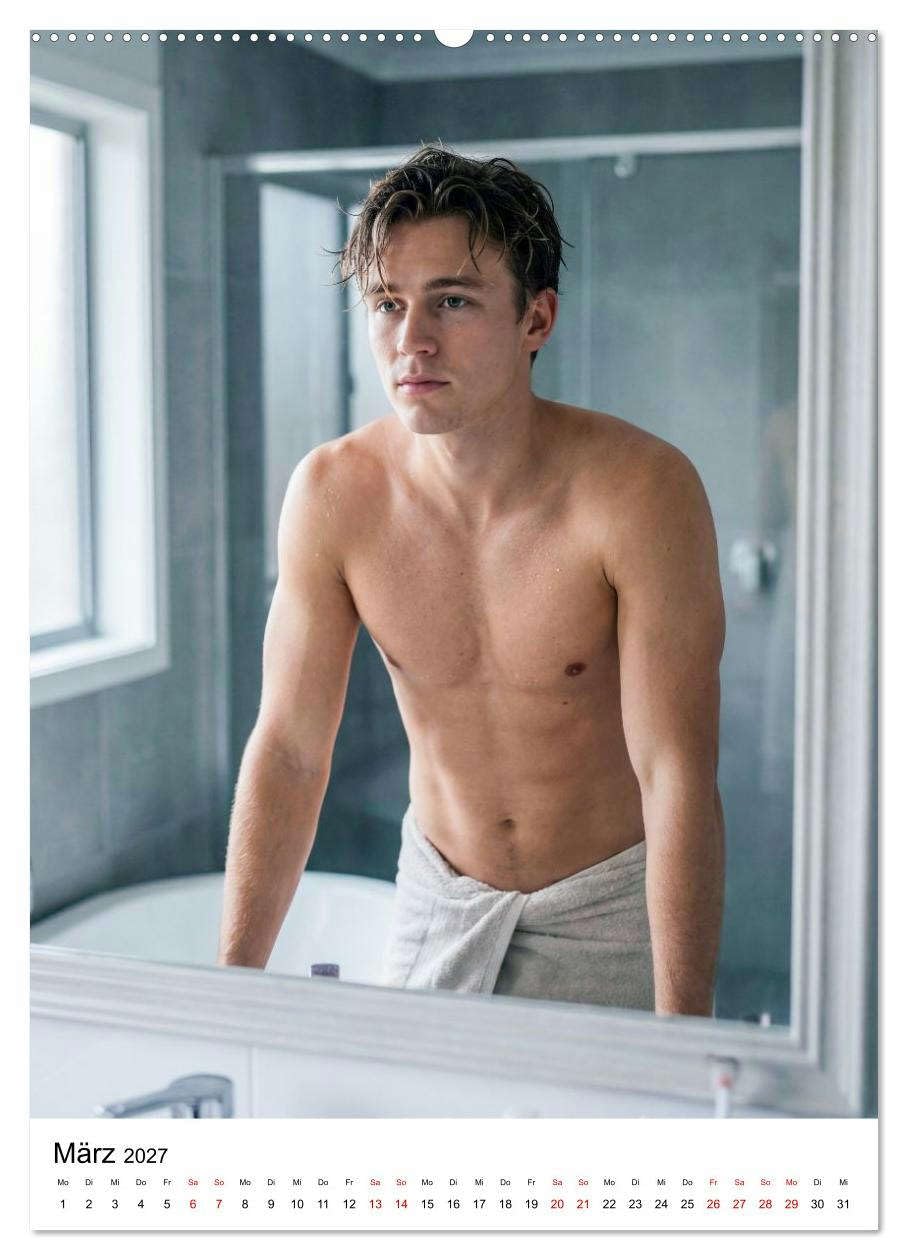 Guys Next Door - Junge Männer von nebenan (hochwertiger Premium Wandkalender 2027 DIN A2 hoch), Kunstdruck in Hochglanz: Ausdrucksstarke Bilder junger ... Ausstrahlung und Nähe. (CALVENDO Erotik)