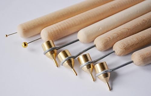 Miniatura 3 de Set of 6 kistky, Kistky set, Ukrainian Easter egg decorating kit, Ukraine egg tools, Pysanky supplies,