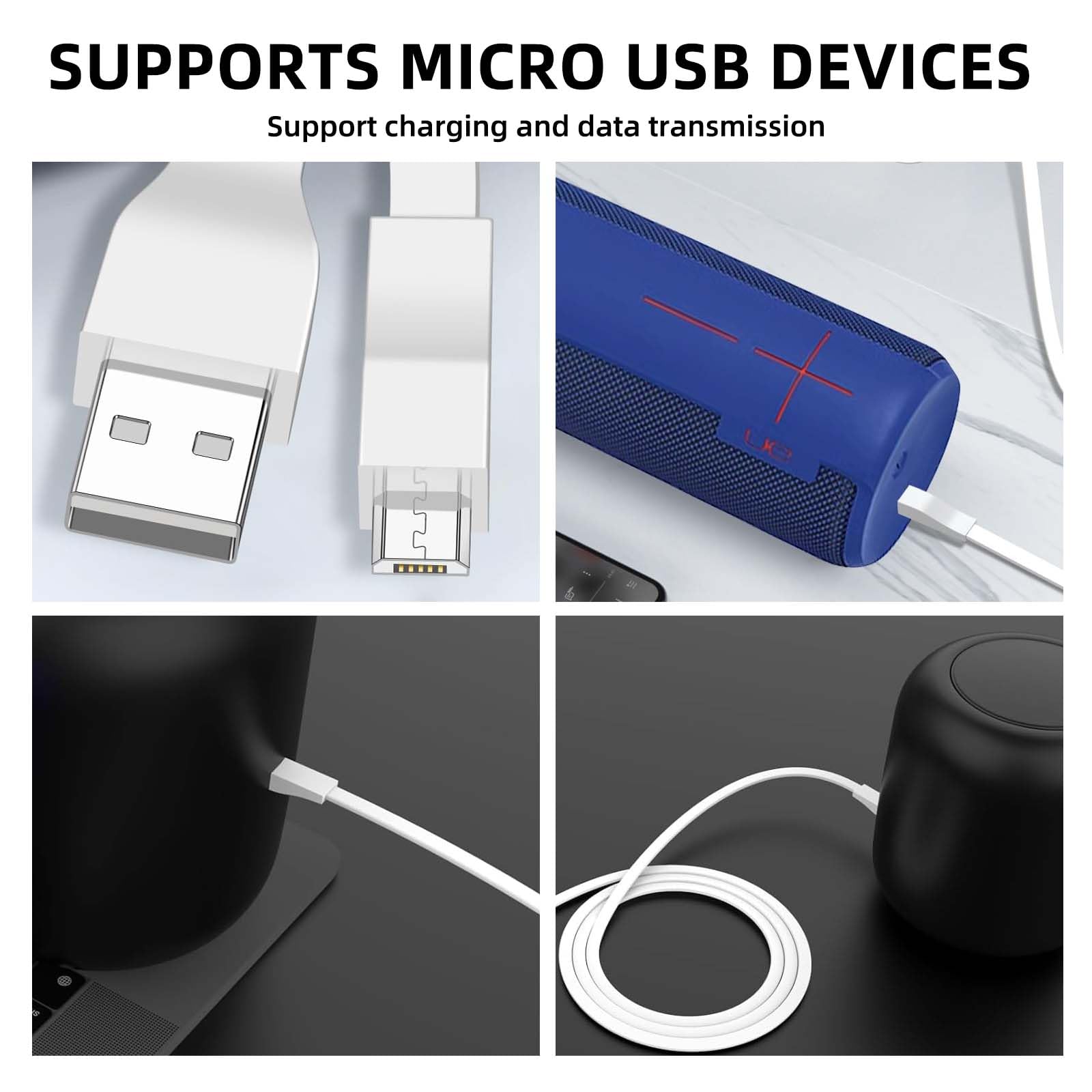 Amazon.com: BCWJ NETS Boom 3 AC Wall Charge USB Cable Cord for UE