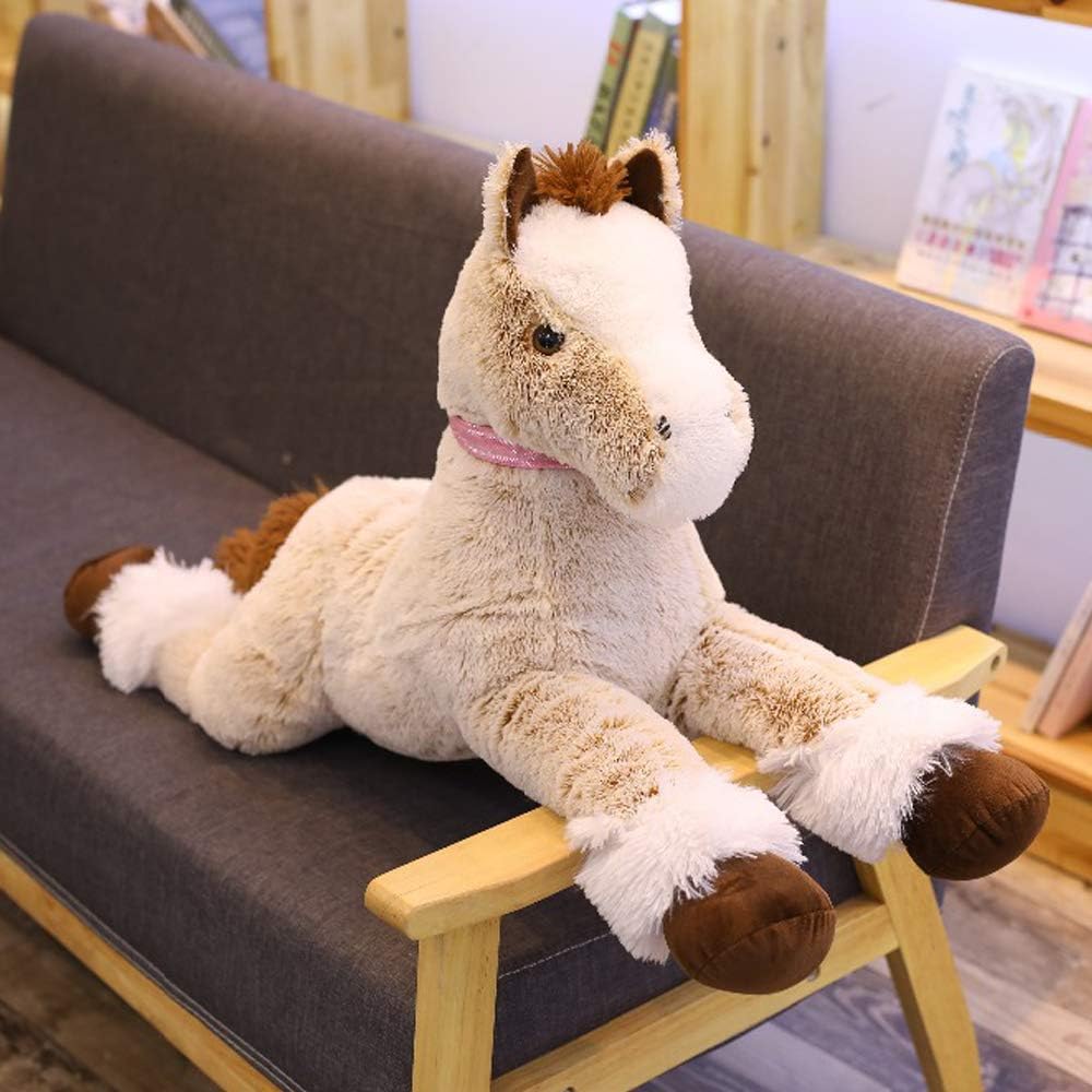 Large Horse Stuffed Animal Plush Toy,Giant Pony Unicorn Plush Doll Gifts for Kids,Valentines,Christmas 35.4" - Image 2