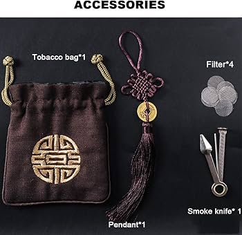 Amazon.co.jp: パイプ、メンズタバコパイプ、延長パイプ、瑪瑙ホルダー