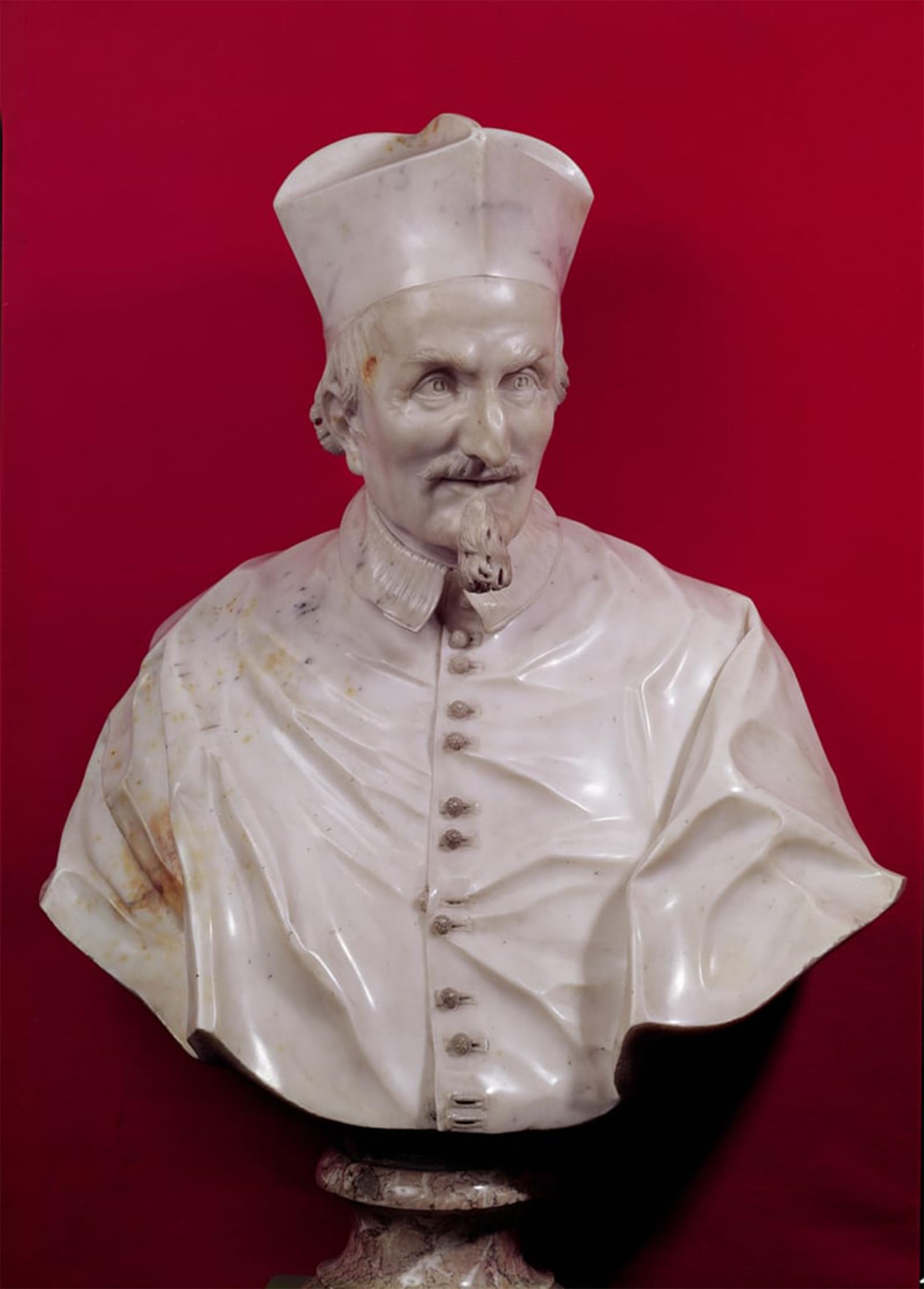 POSTERIIk Famous Animal Posters Vintage Picture Bust of Cardinal Francesco Barberini by Gian Lorenzo Bernini Modern Wall Decor for Home Decor 60x90cm