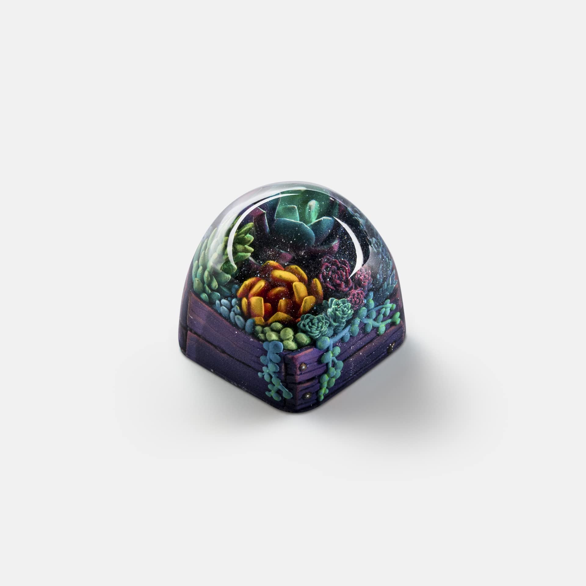 Dwarf Factory Terrarium Aqualia Artisan Custom Keycap Premium