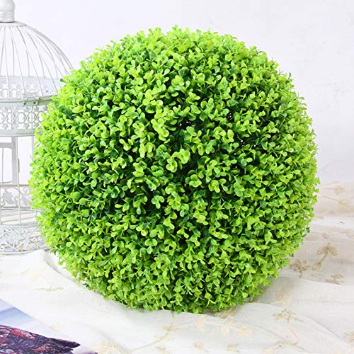 LAHappy Künstliche Pflanzen Buchskugel Kunstpflanzen Hochwertige...