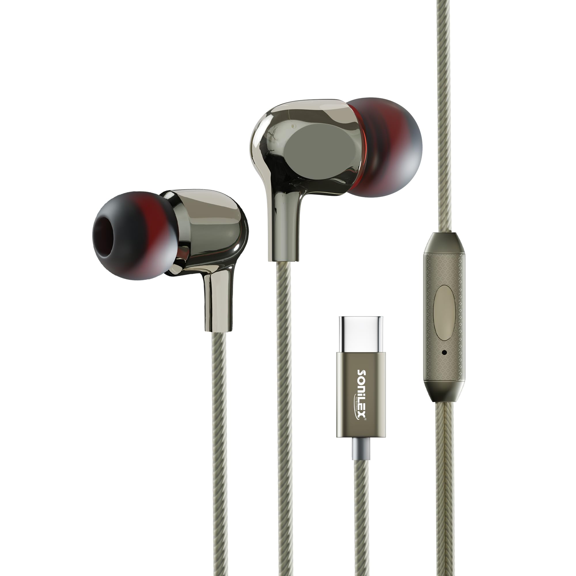 sonilex S11 Type-C Earphones with Magnetic Earbuds, Perfume Fragrance, in-Ear Stereo Sound, Tangle-Free TPE Cable, Built-in Mic for Calling, Compatible with Type-C Smartphones-image-10