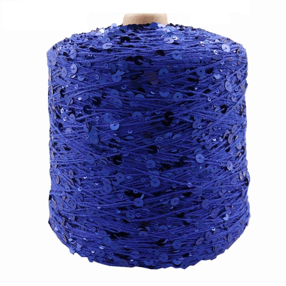 Double Knit Double Knit 50G/Ball/140M Cotton Yarn 6/3Mm Special Sequin Yarn Clothing Accessories Doll Knitting Yarn-17_4Pcs