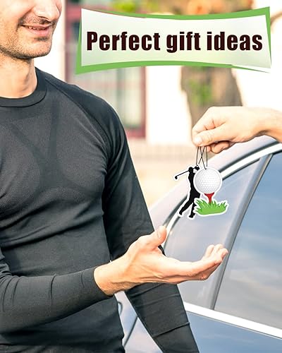 Miniatura 4 de Ambientadores de aire para coche de golf, accesorios colgantes, ambientador perfumado, decoración interior de la habitación para amantes del golf,