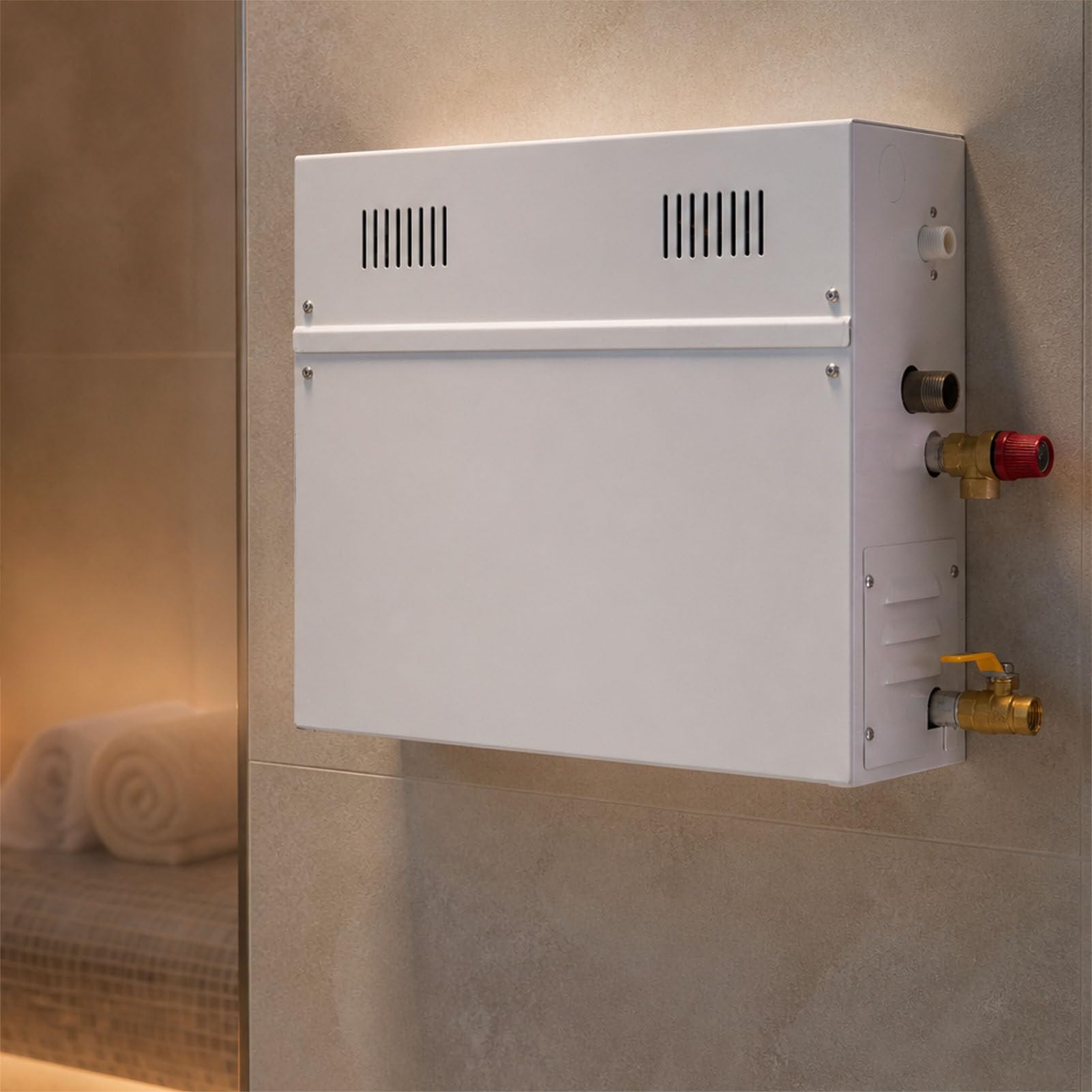 Système de douche générateur de vapeur 21 kW pour une expérience spa à