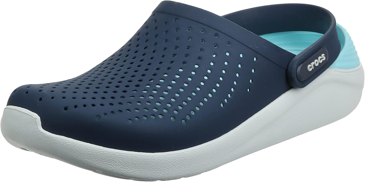 lite ride clogs with perforations