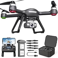 Holy Stone HS700E 4K EIS Drone with GPS, 130° FOV Camera, Brushless Motors, Auto Return Home & Follow Me for Adults
