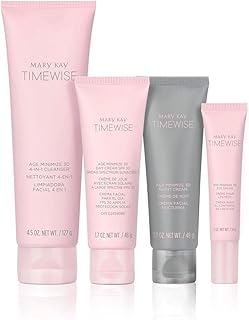Mary Kay TimeWise 3D Miracle Set - Combination/Oily Skin Moisturizer, Anti-Aging Cream, SPF 30, Natural
