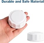3 Pcs Travel Bottle Caps for Philips Avent Wide-Mouth Glass Plastic Baby Bottle Lids Cover Replacement