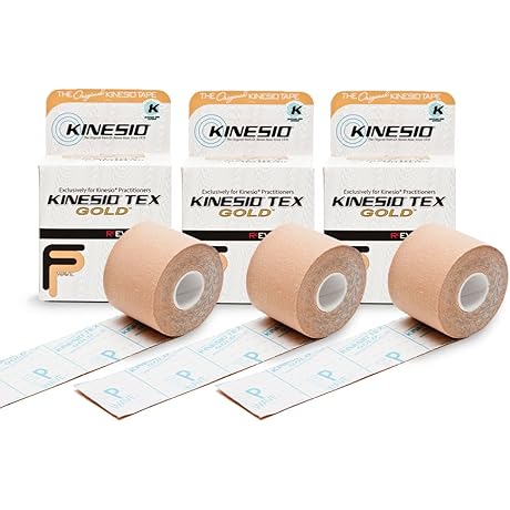 TheraBand Kinesio Tex Elastic Therapeutic Athletic Tape For Pro Athletes